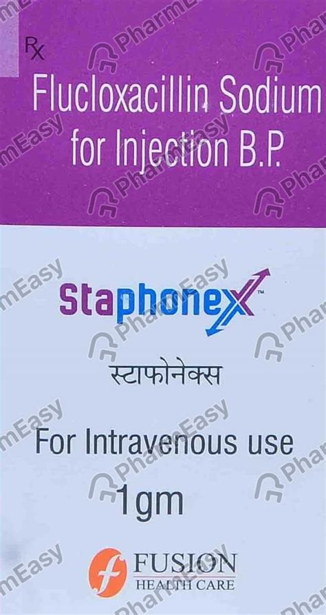 Buy Staphonex Powder For Injection Online At Flat Off Pharmeasy