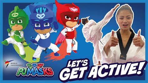 Pj Masks Get Active Learn Shield Block With Pauline Lopez Pj Masks