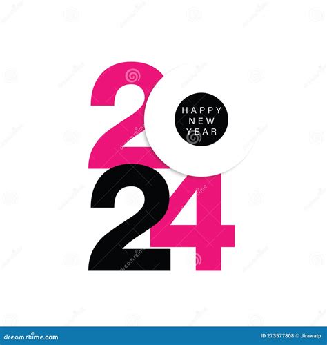 2024 Logo Icon New Year Logo 2024 Calendar Design Elements Elegant