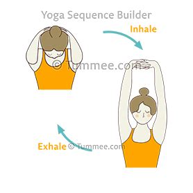 Upper Chest Breathing Fingers Interlocked Yoga | Yoga Sequences, Benefits, Variations, and ...