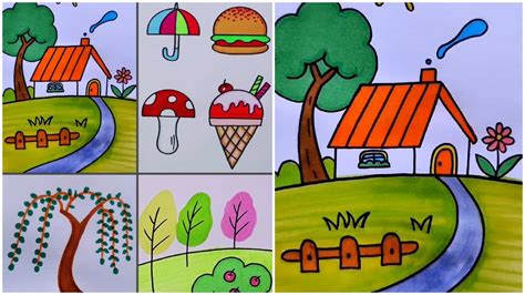 shapes art drawing  kids