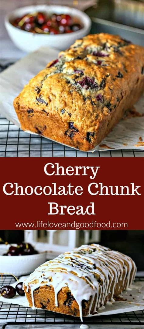 Cherry Bread With Chocolate Chunks Recipe Cherry Bread Bread