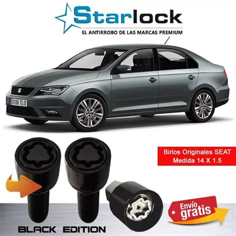 Seat Toledo Starlock Birlos De Seguridad Env O Gratis