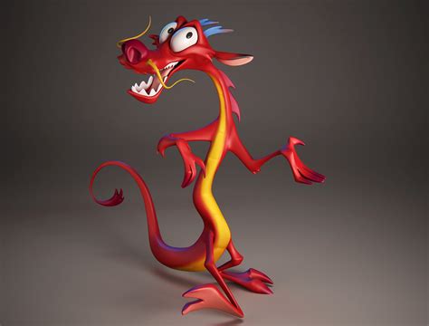 Cleber Silva Mushu Fan Art