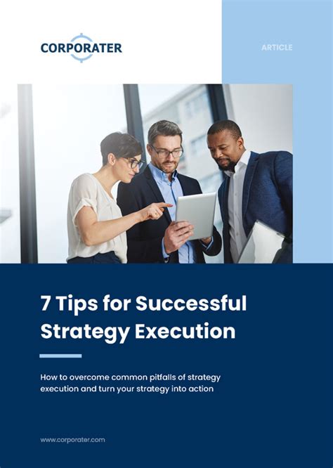 7 Tips For Successful Strategy Execution Blog Corporater