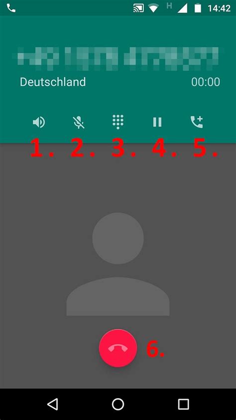 Android Anruf Annehmen Ablehnen Halten Laut Und Stummschalten