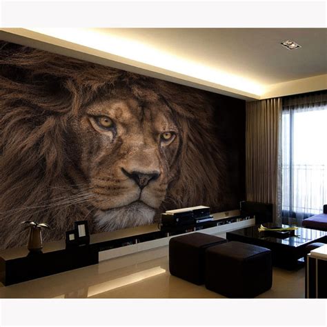 Lion Wall Mural - 1000x1000 Wallpaper - teahub.io