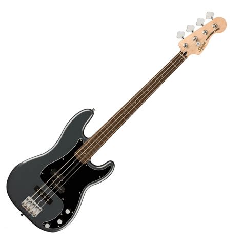 Squier Affinity Precision Bass Pj Lrl Charcoal Frost Metallic Gear4music