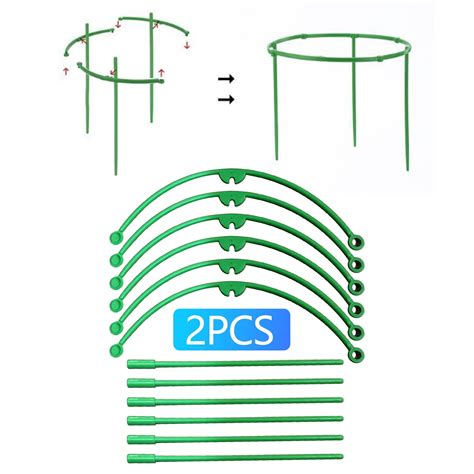 Tomato Cage Adjustable Plant Support Cages for Garden Climbing Plants