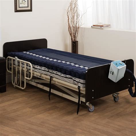 Alternating Pressure Air Mattress With Pump For Hospital Beds Low Air