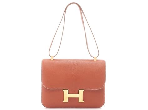 Hermes エルメス コンスタンス24 ショルダーバッグ 2wayバッグ ブリック C刻印【472】mm の購入なら「質」の大黒屋（公式）