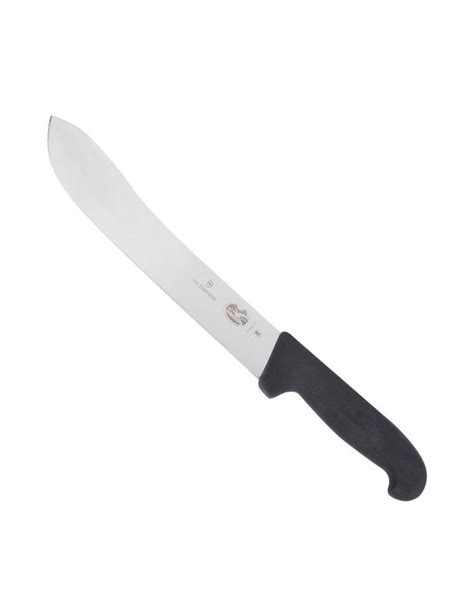 Victorinox Butchers Knife Cm Wide Tip Blade Fibrox Black Ezibuy