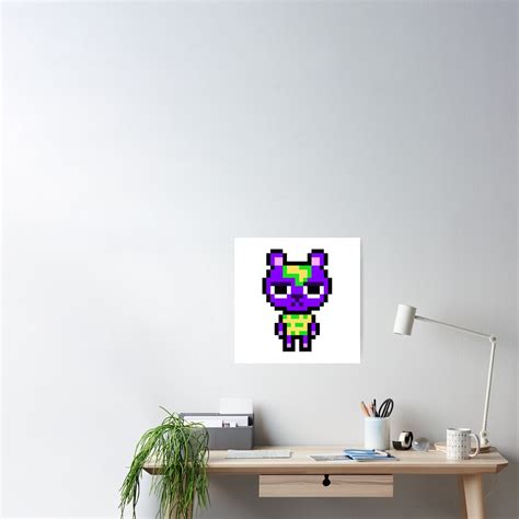 8 Bit Original Art Static Poster By Robogamer Redbubble