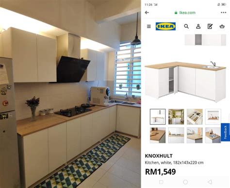 Kos Extend Dapur Rumah Teres Sophie Knox