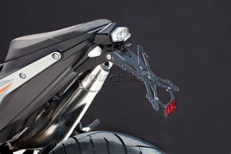 EVOTECH KIT NUOVO PORTATARGA REGOLABILE KTM DUKE 790 2018 NEW TAIL TIDY