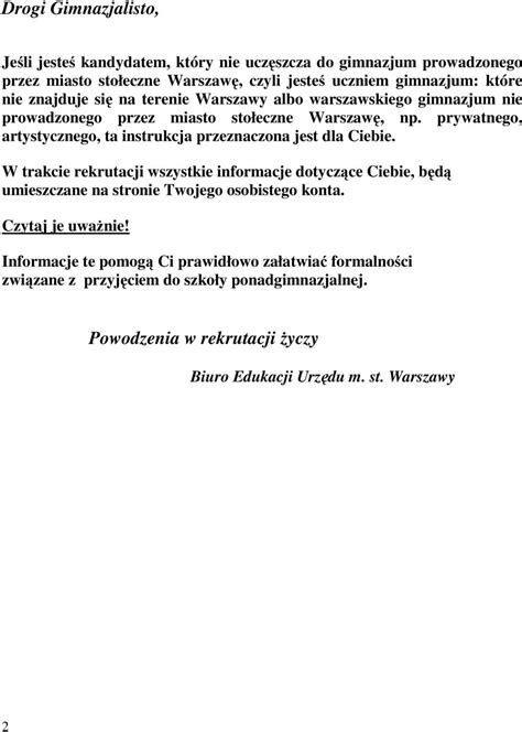 Instrukcja obsługi Systemu Elektronicznego Wspomagania Rekrutacji PDF