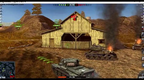 Первые бои на Cromwell B WOT Blitz YouTube