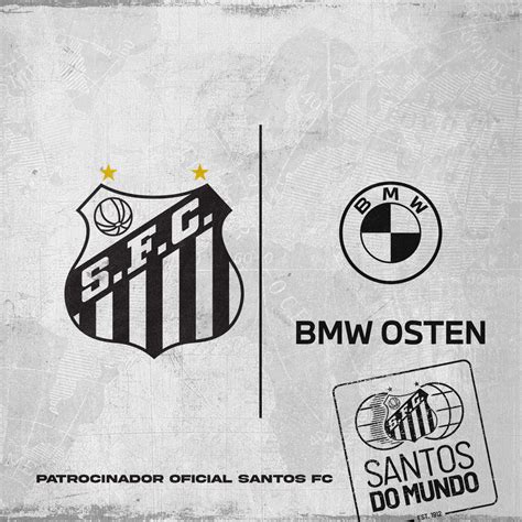 BMW Osten é a nova patrocinadora do Santos FC Santos Futebol Clube