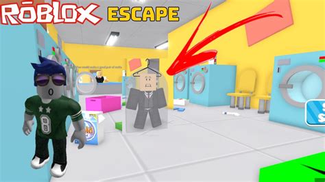 ROBLOX FIQUEI PRESO DENTRO DE UMA LAVANDERIA E TIVE QUE ESCAPAR