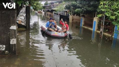 Banjir Kembali Rendam Permukiman Perumnas Antang Makassar