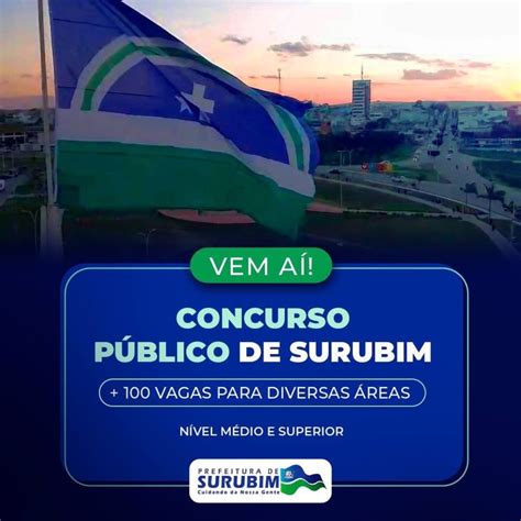 Prefeitura de Surubim anuncia maior concurso público dos últimos 10