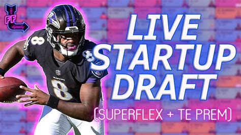 Updated Dynasty Startup Mock Draft Superflex Te Premium