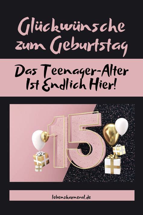 15 Geburtstag