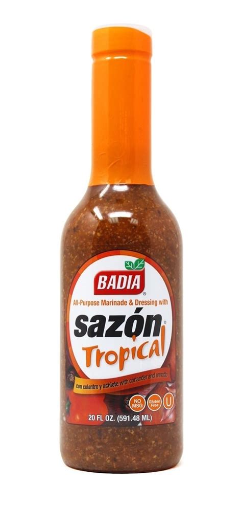 Aderezo Y Marinador Badia Sazon Tropical Cilantro Achiote Mercadolibre