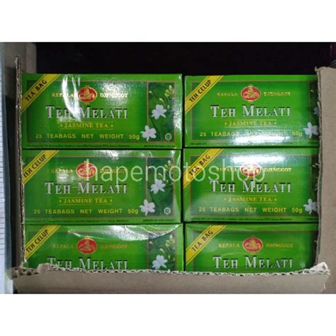 Jual Teh Melati Kepala Djenggot 50 Gr X 25 Sheet Shopee Indonesia