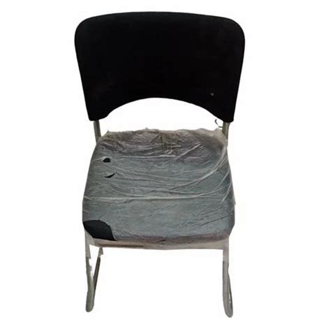 Rexine Stainless Steel Armless Back Office Chair At In Patna