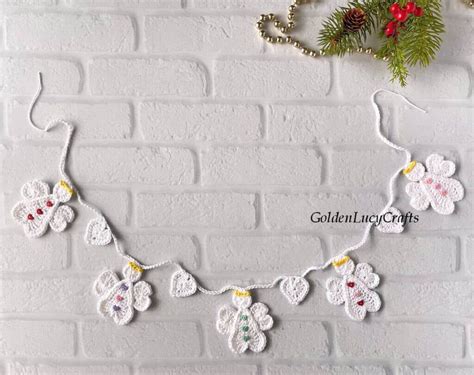 15 Crochet Christmas Garlands Fun And Festive Patterns