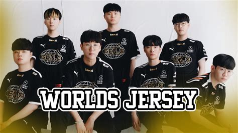 Gen G Worlds Jersey Reveal Youtube