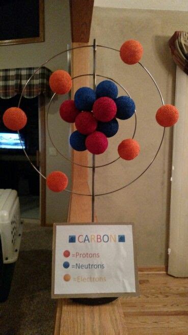 How To Make A 3d Hydrogen Atom Element Project With Styrofo Craft