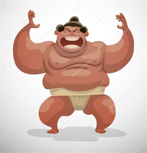 Huge Sumo Wrestler Stock Vector Image By ©ivannikulin 88364512