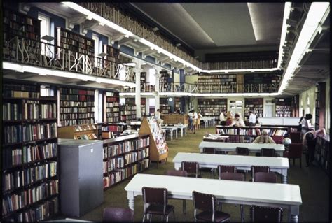 State Library Of Western Australia In Hackett Hall Perth April 1973