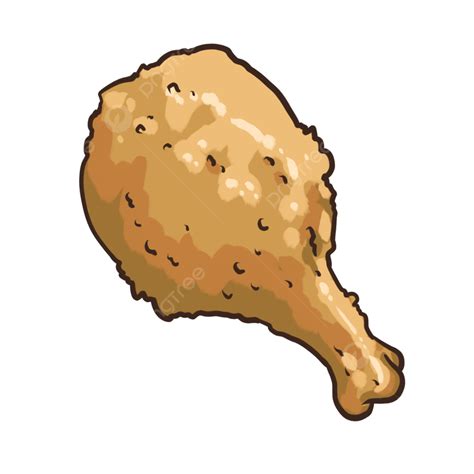 Ilustración De Pollo Frito Png Menú Kfc Piernas De Pollo Comida