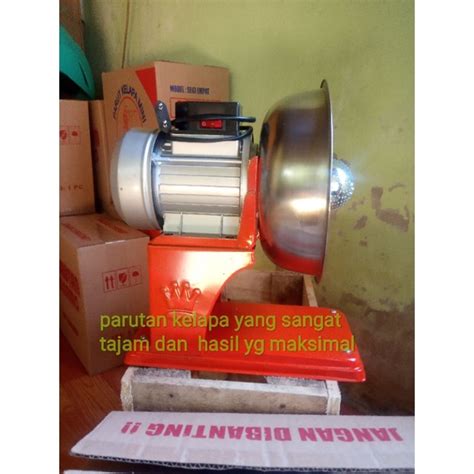 Jual Mesin Alat Parutan Kelapa Listrik Model Granat Bascom Mini