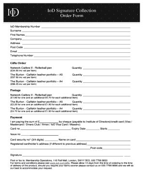 Iod Form Fill Online Printable Fillable Blank PdfFiller