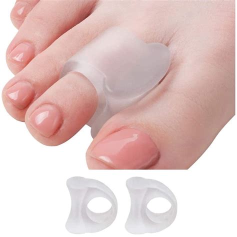 2pcs Toe Separator Insoles Ring Separation Hallux Valgus Correction Pad