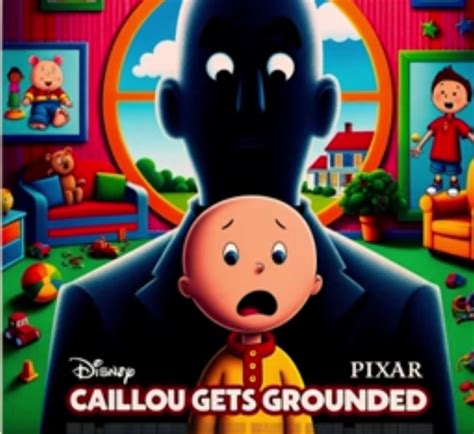 Disney Pixar caillou gets grounded Blank Template - Imgflip