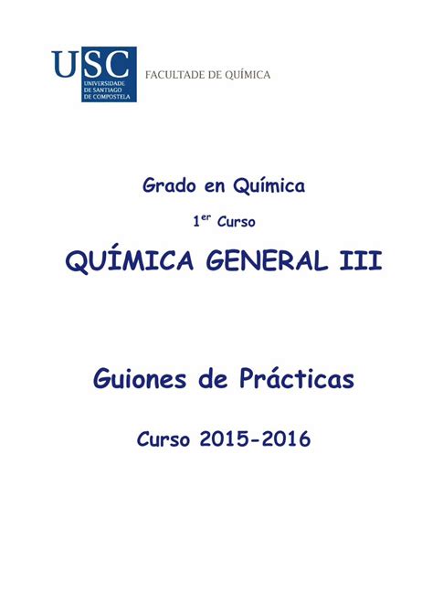 PDF Grado en Química Inicio USC Tabla periódica 34 4 QUÍMICA