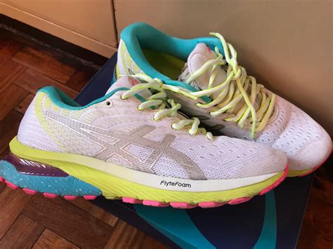 Asics Flytefoam Womens Fashion Footwear Sneakers On Carousell