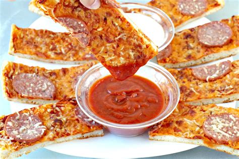 Healthy Pizza Dippers School Lunch Idea Food Meanderings