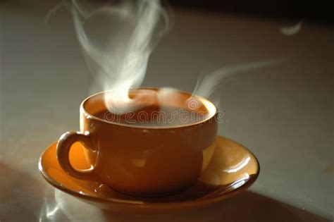 A Cup Of Hot Tea Or Coffee Stock Photo Image Of Coffee 1038416