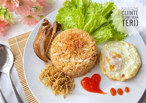 Resep Nasgor Cuinte Cumi Ikan Teri Oleh Mimi 4A Cookery Cookpad