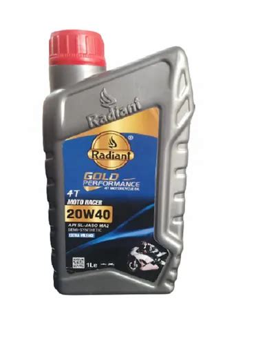 20W40 Radiant 4T Bike Engine Oil Bottle Of 1 Litre At Rs 95 Litre In