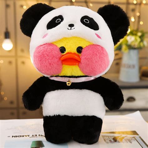 30 Cm Kawaii Lalafanfan Canard En Peluche Jouets En Peluche Canard