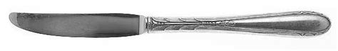 Heiress Sterling 1942 No Monograms Modern Hollow Grille Knife By