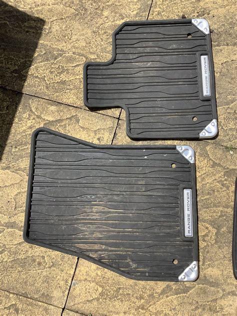 Genuine Range Rover Evoque Rubber Heavy Duty Car Floor Mats Land Rover