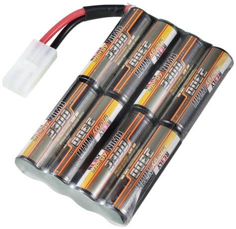 Reely Modellbau Akkupack NiMh 9 6 V 2300 MAh Zellen Zahl 8 Mignon